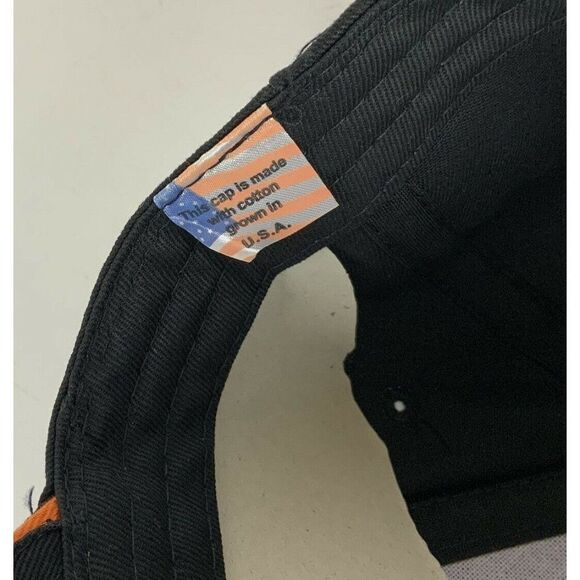 Stihl Outfitters Ball Cap Hat Strapback Adjustable Black Embroidered Saw - Picture 8 of 8